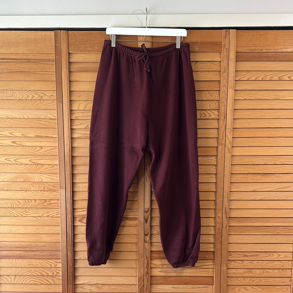 SKIMS Cotton Fleece Sweatpants